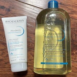 Bioderma Atoderm Shower Oil and Intensive Balm Set
